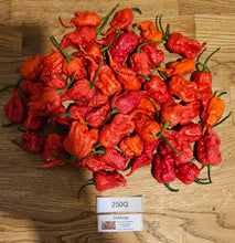 Load image into Gallery viewer, 250g, Fresh, Carolina Reaper Chillies!! World's Hottest Chilli!!! Ready Now!!!