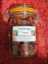 Load image into Gallery viewer, 50x Carolina Reaper, Dried, Whole, Chilli Pods!!! Worlds Hottest Chilli!!!
